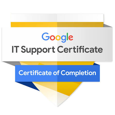 Google IT Support Certificate